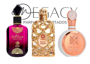 PROMOÇÃO COMPRE 1 LEVE 3 - Sabah Al Ward, Fakhar e Royal Amber - Pré Esquenta Black Friday! 🔥 - 100ml Cada
