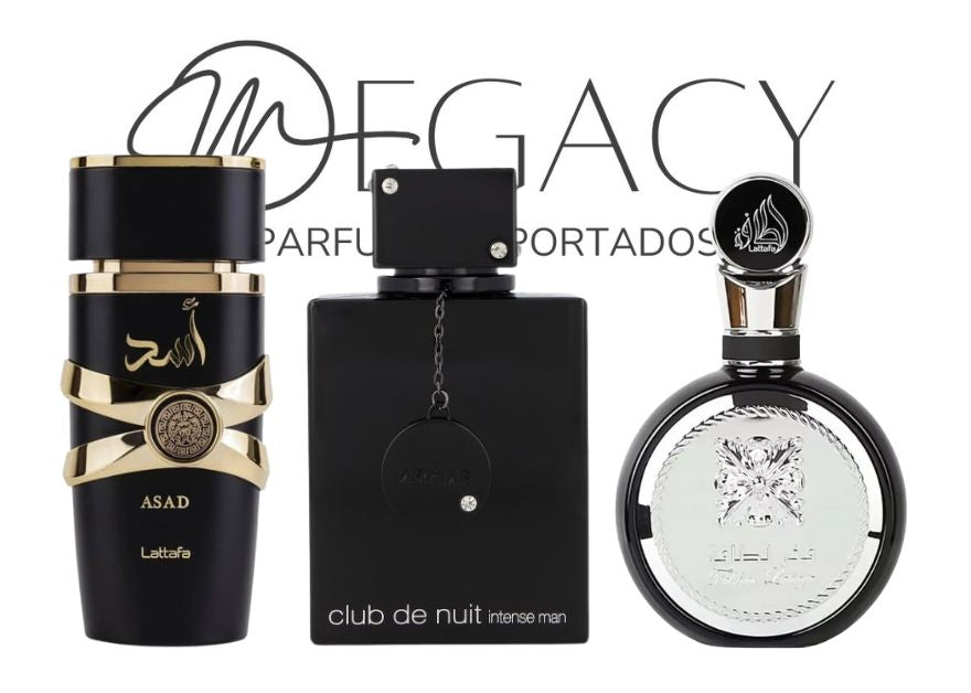 PROMOÇÃO LEVE 3 PAGUE 1 - Lattafa Fakhar, Assad Lattafa e Club de Nuit - Pré Esquenta Black Friday! 🔥 - 100ml Cada